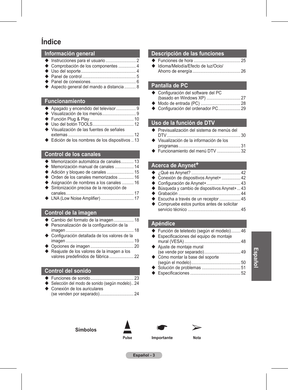 Índice | Samsung BN68-01416A-00 User Manual | Page 268 / 425