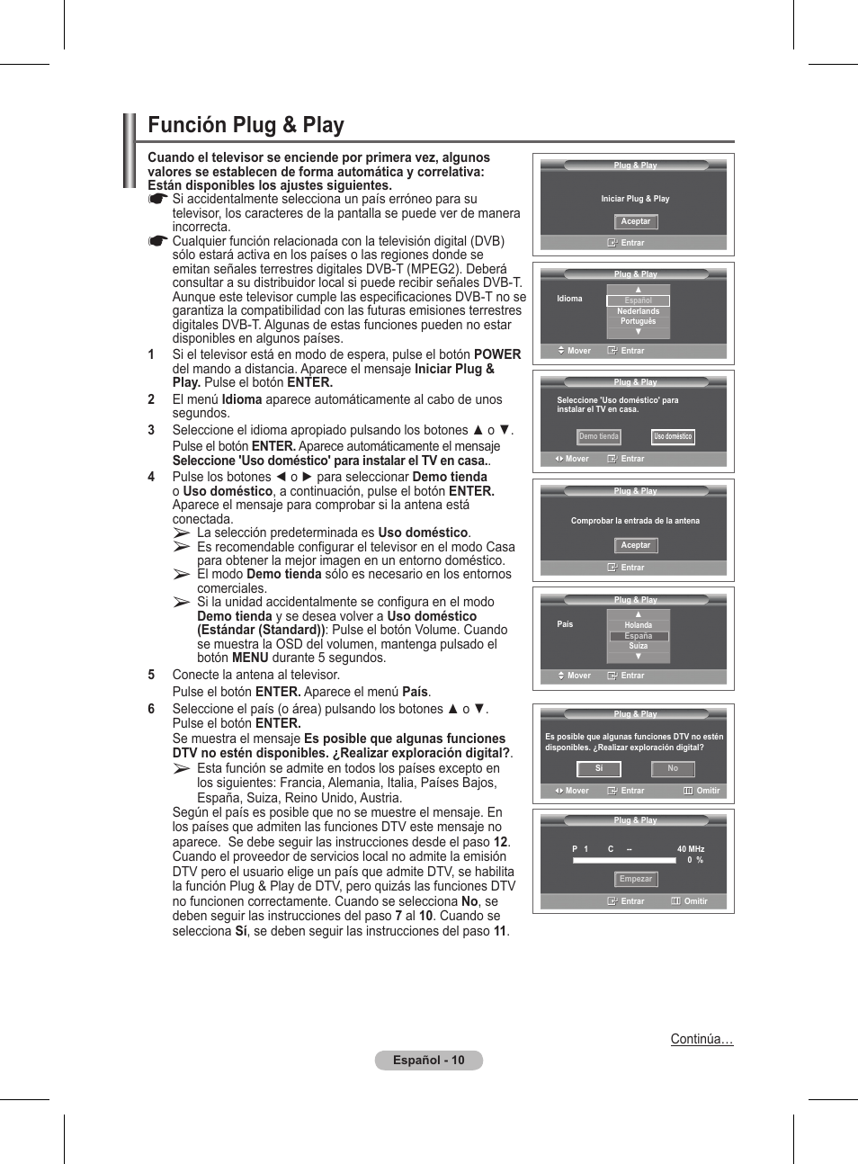 Función plug & play | Samsung BN68-01416A-00 User Manual | Page 275 / 425