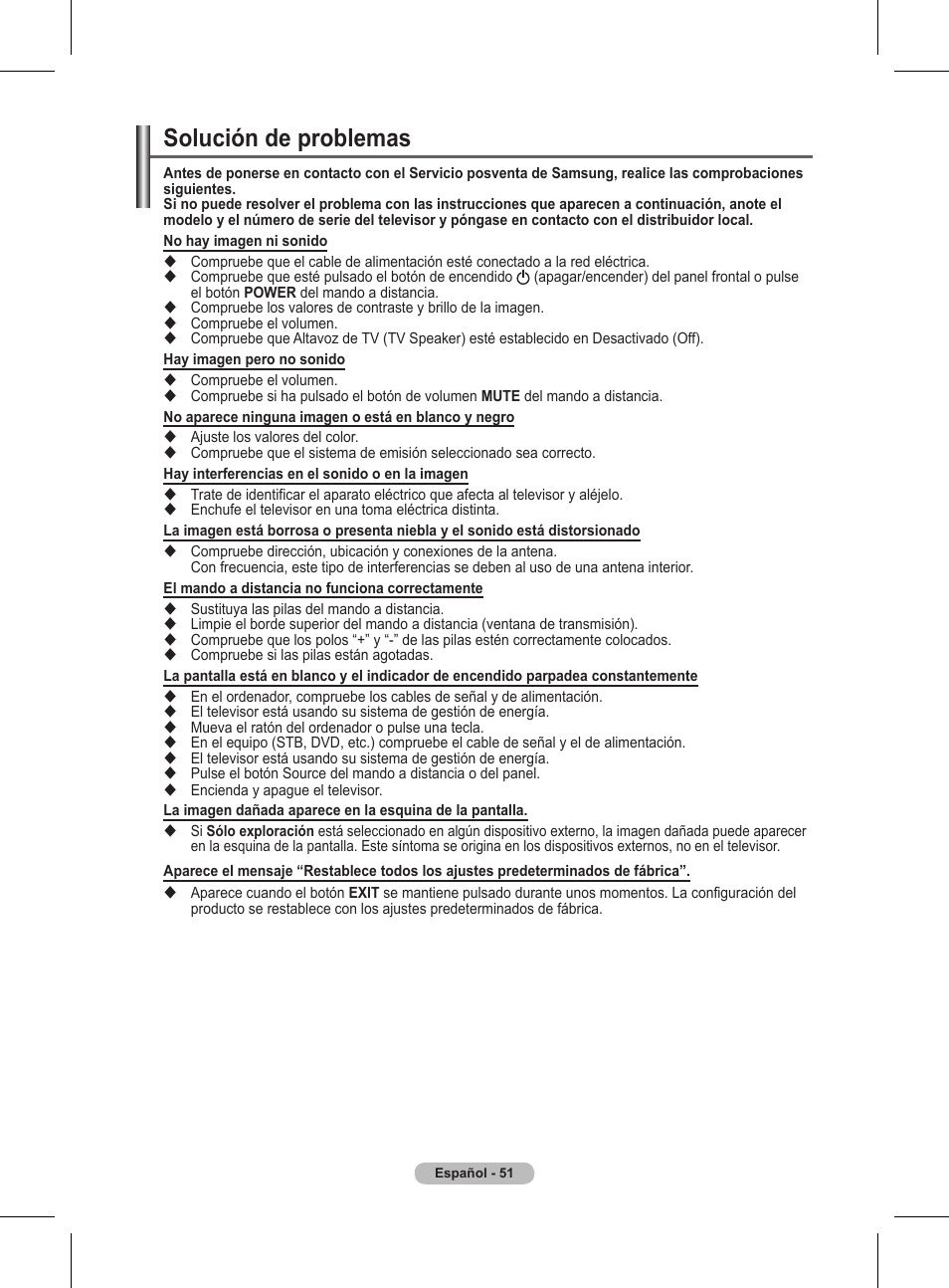 Solución de problemas | Samsung BN68-01416A-00 User Manual | Page 316 / 425