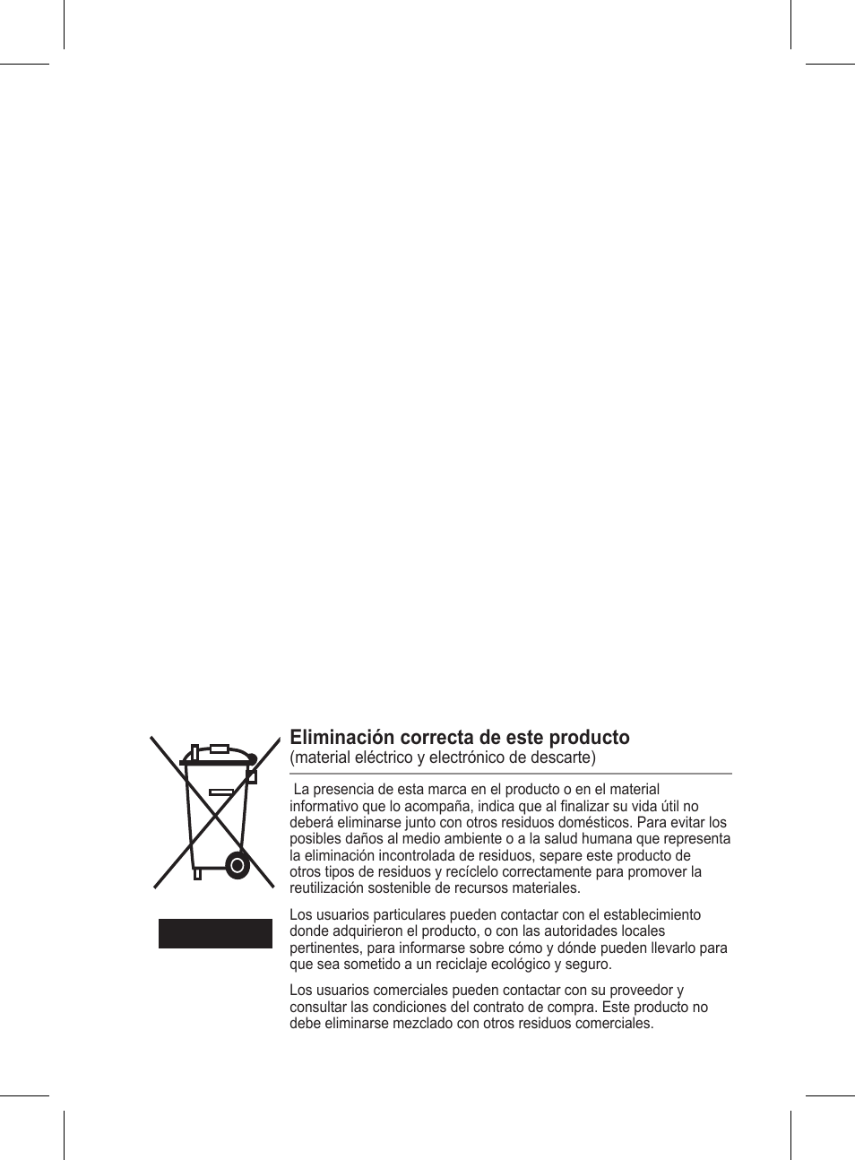 Eliminación correcta de este producto | Samsung BN68-01416A-00 User Manual | Page 319 / 425