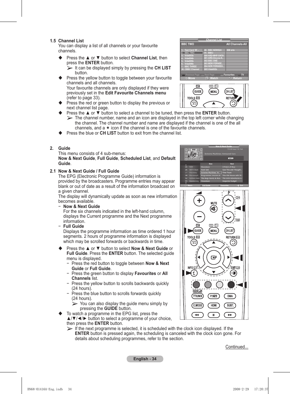 Samsung BN68-01416A-00 User Manual | Page 34 / 425