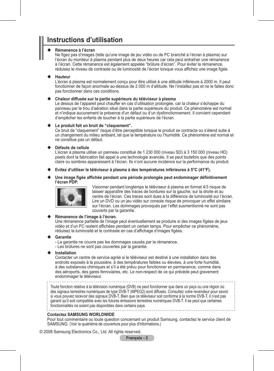 Instructions d’utilisation | Samsung BN68-01416A-00 User Manual | Page 55 / 425