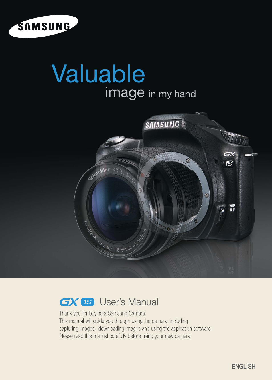 Samsung Digimax GX-1S User Manual | 214 pages