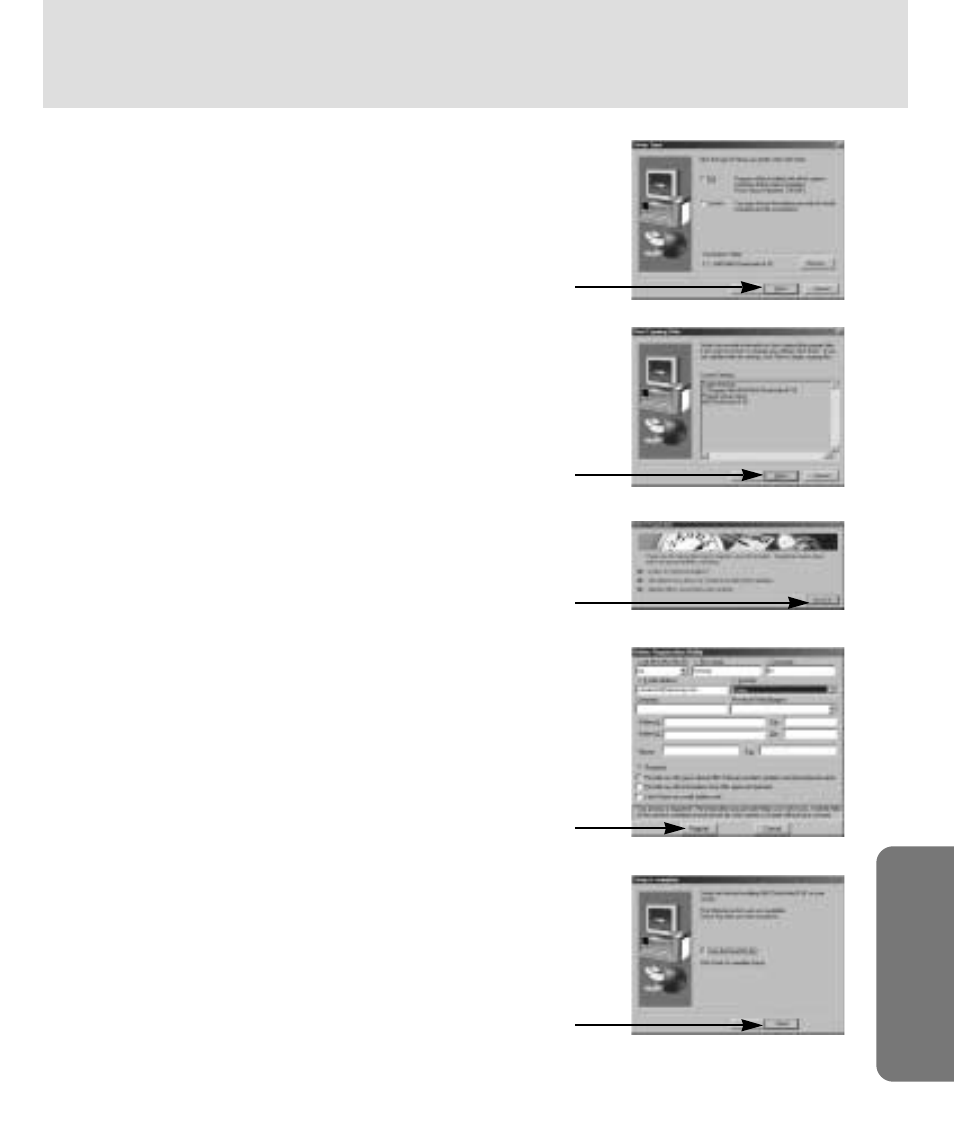 Setting up the application software, Softw a re | Samsung 3500 User Manual | Page 113 / 140