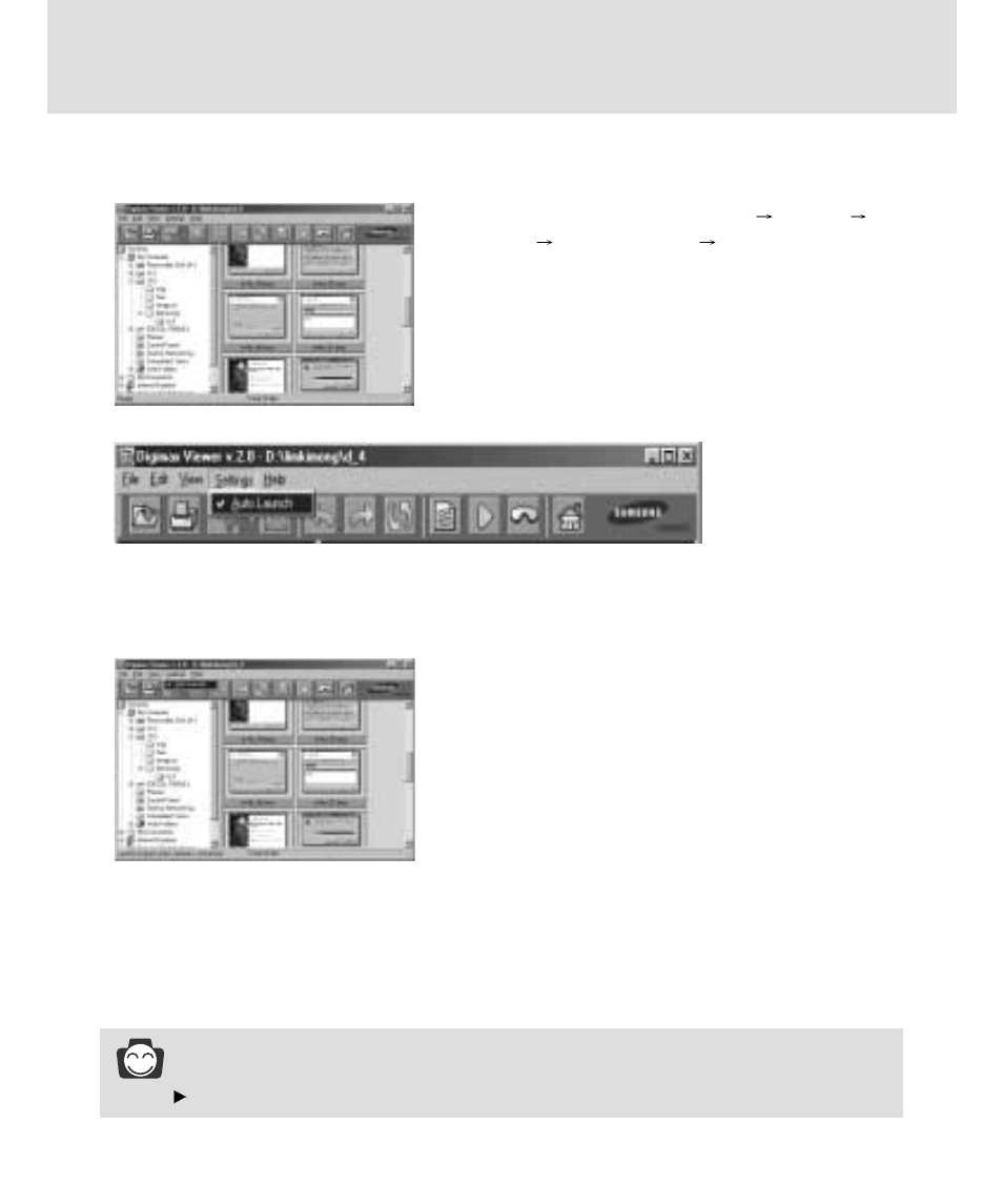 Digimax viewer, Information | Samsung 3500 User Manual | Page 122 / 140
