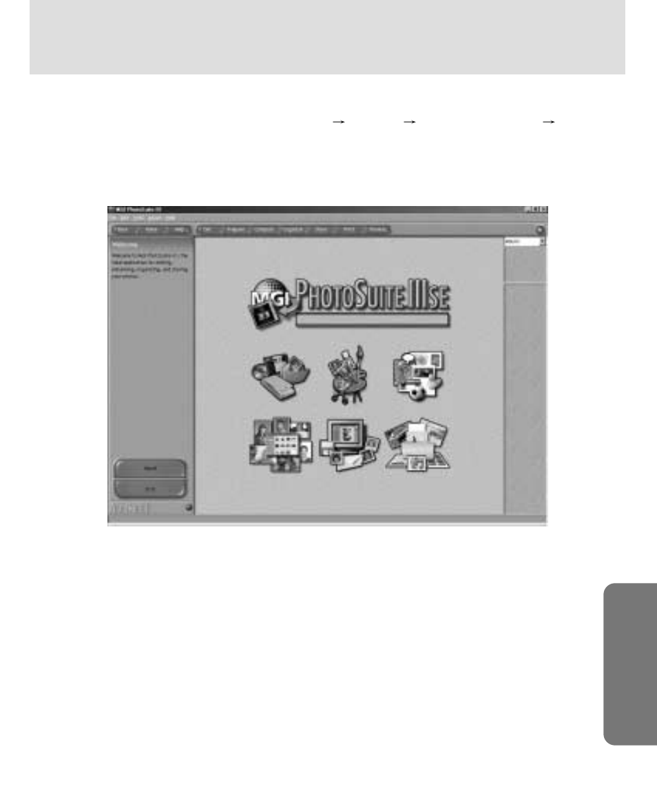 Mgi photosuite iii se, Softw a re | Samsung 3500 User Manual | Page 123 / 140