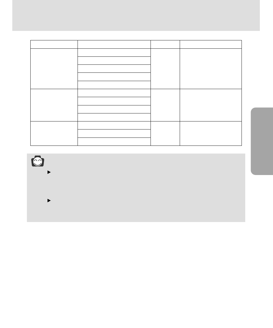 Using the lcd monitor to adjust the camera, Recording, Information | Samsung 3500 User Manual | Page 47 / 140