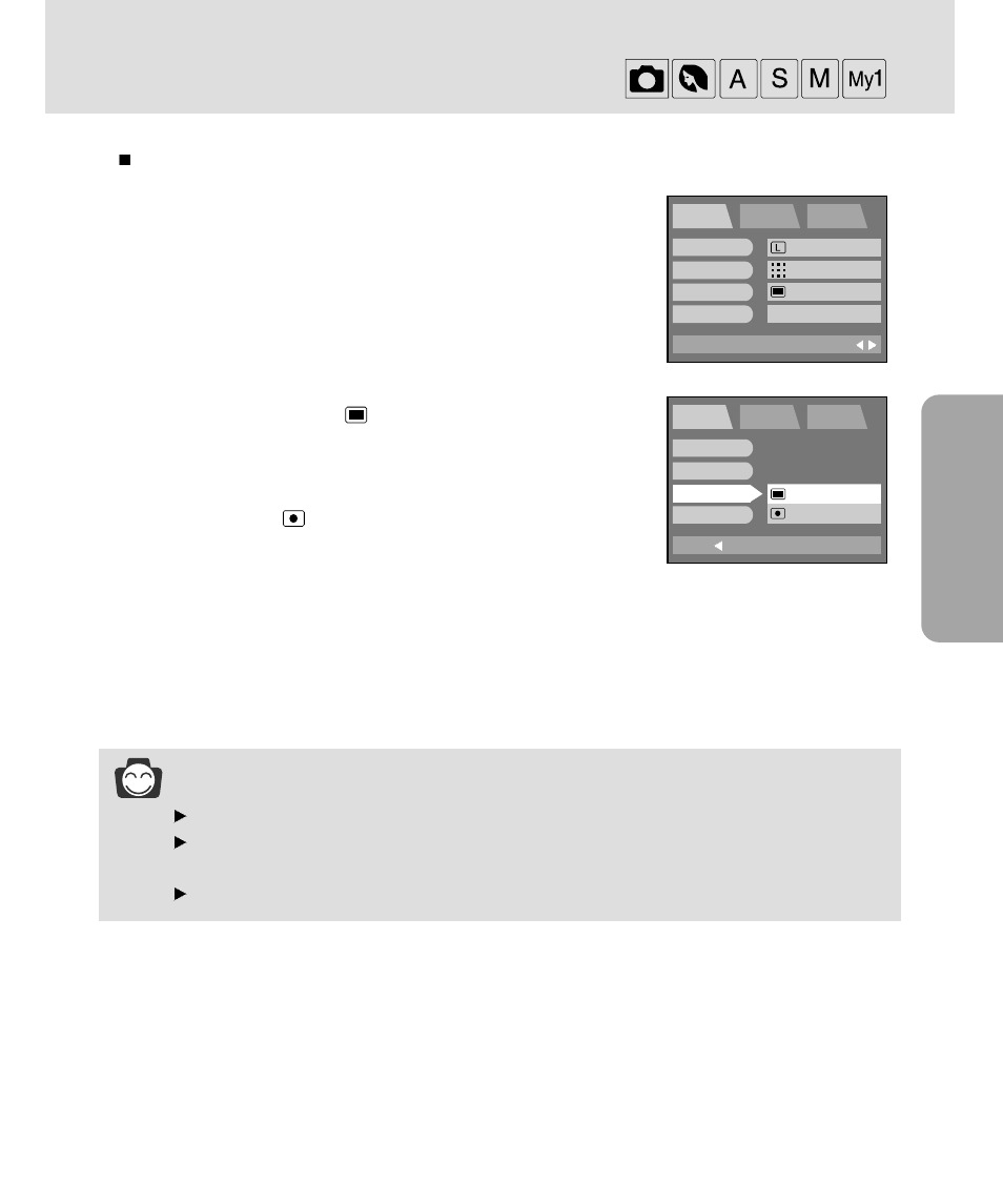 Metering, Recording, Information | Samsung 3500 User Manual | Page 53 / 140