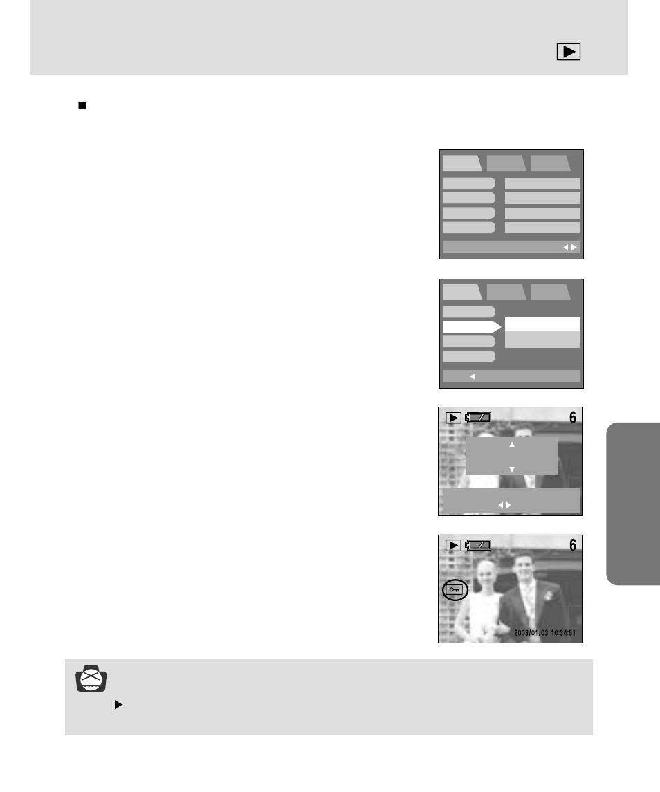 Protect, Pla y /set up, Notice | Samsung 3500 User Manual | Page 73 / 140