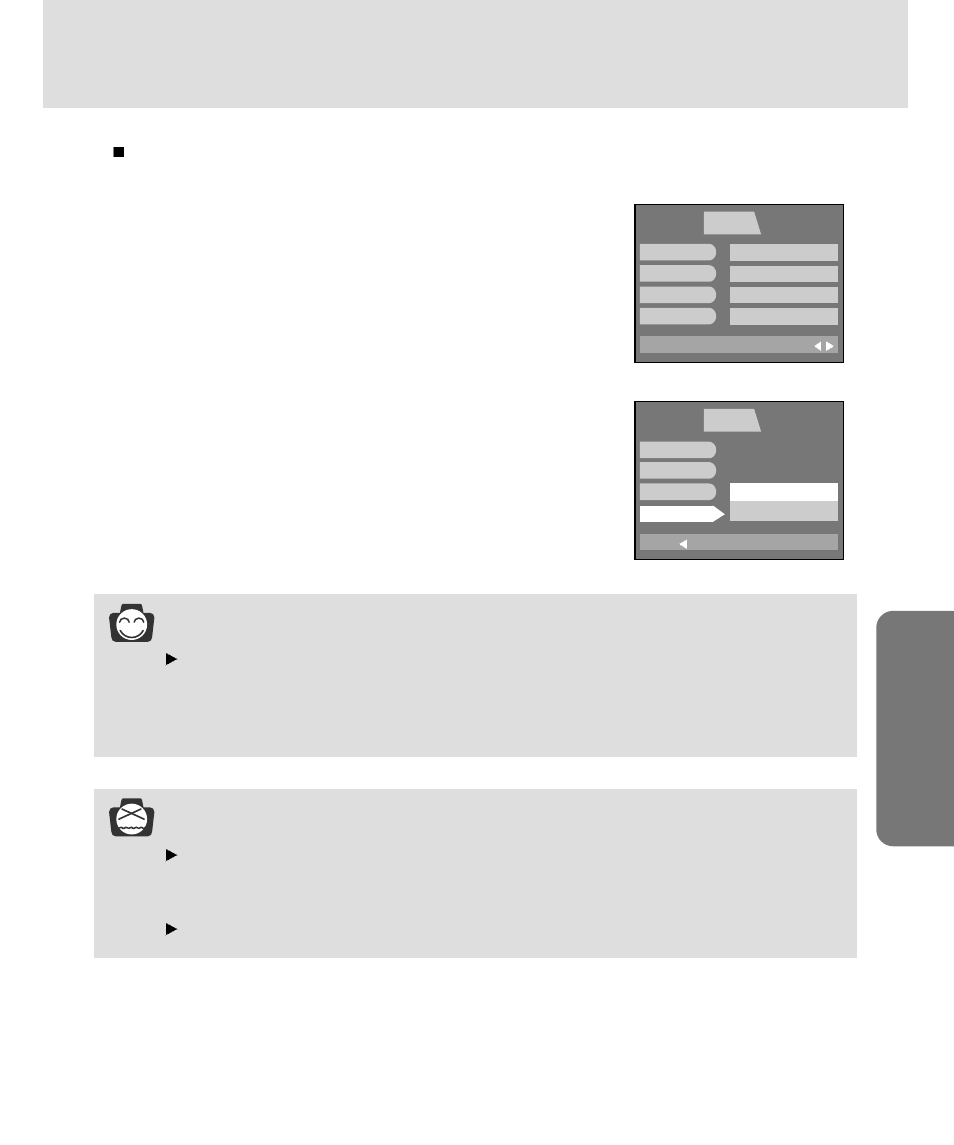 Format, Pla y /set up, Information | Notice | Samsung 3500 User Manual | Page 83 / 140