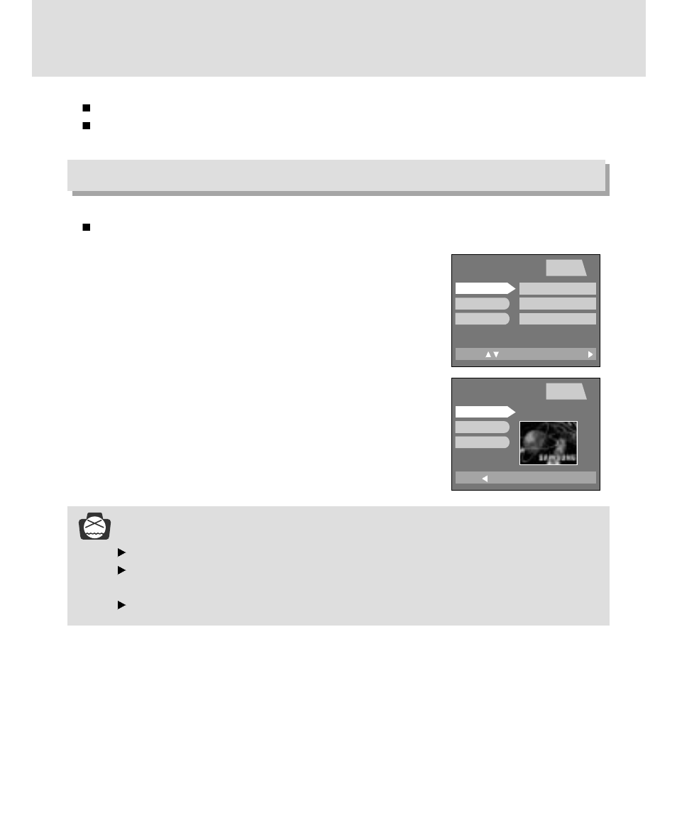 Mycam menu, Notice, Start up image | Samsung 3500 User Manual | Page 94 / 140