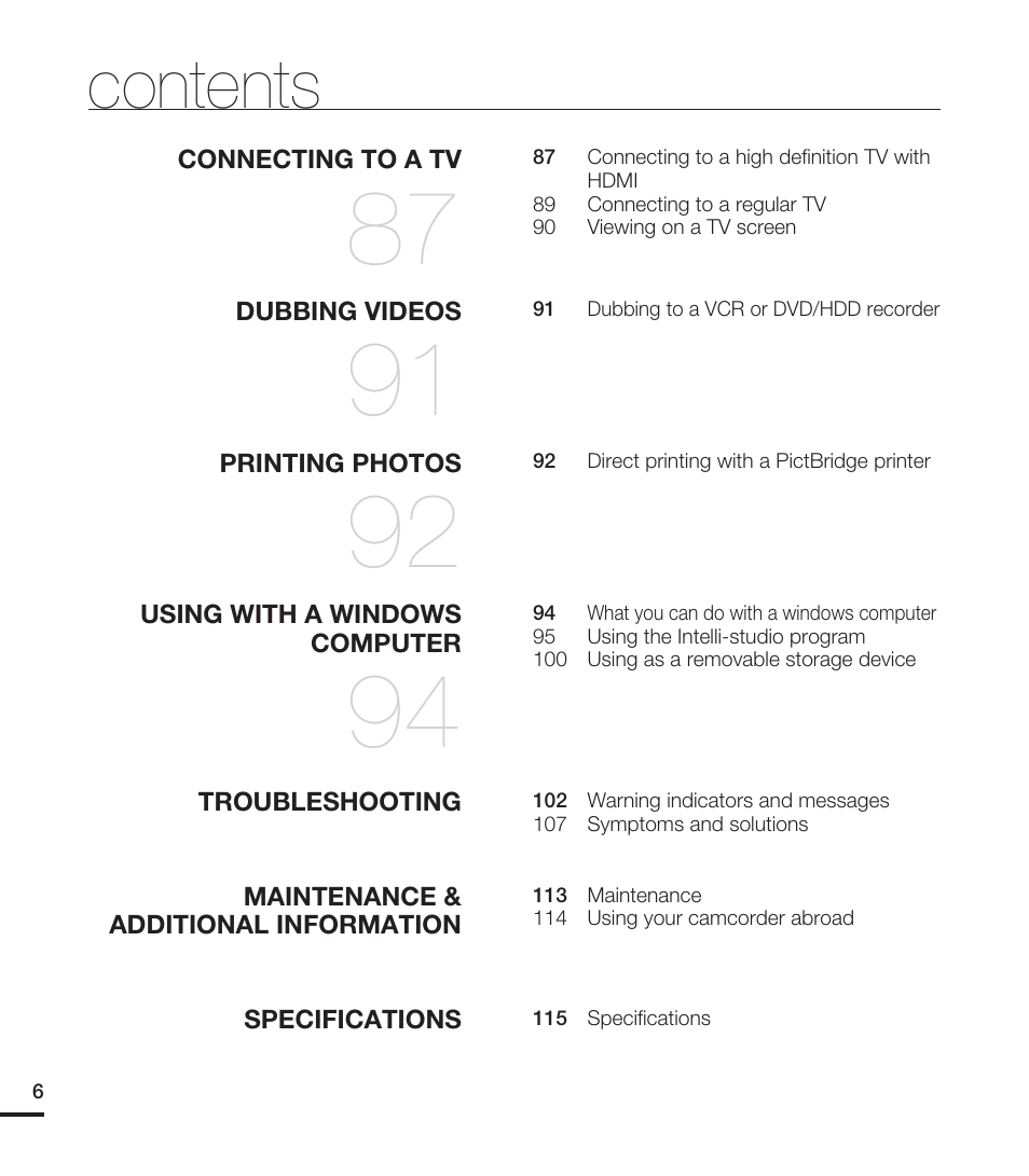 Samsung HMX-T10WN User Manual | Page 16 / 127