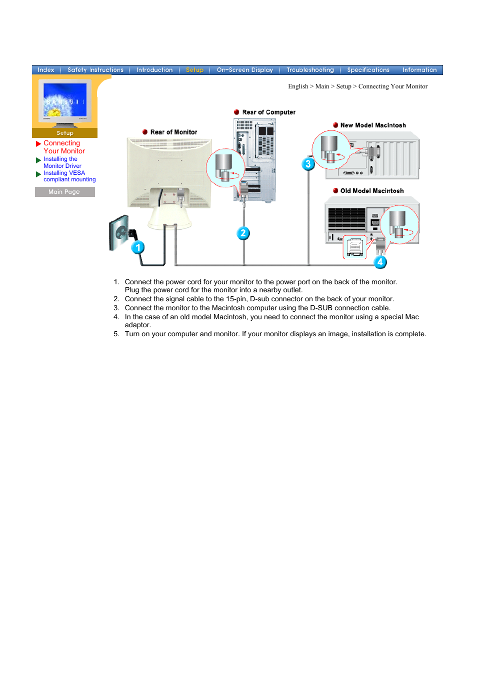Samsung 152V User Manual | Page 20 / 81