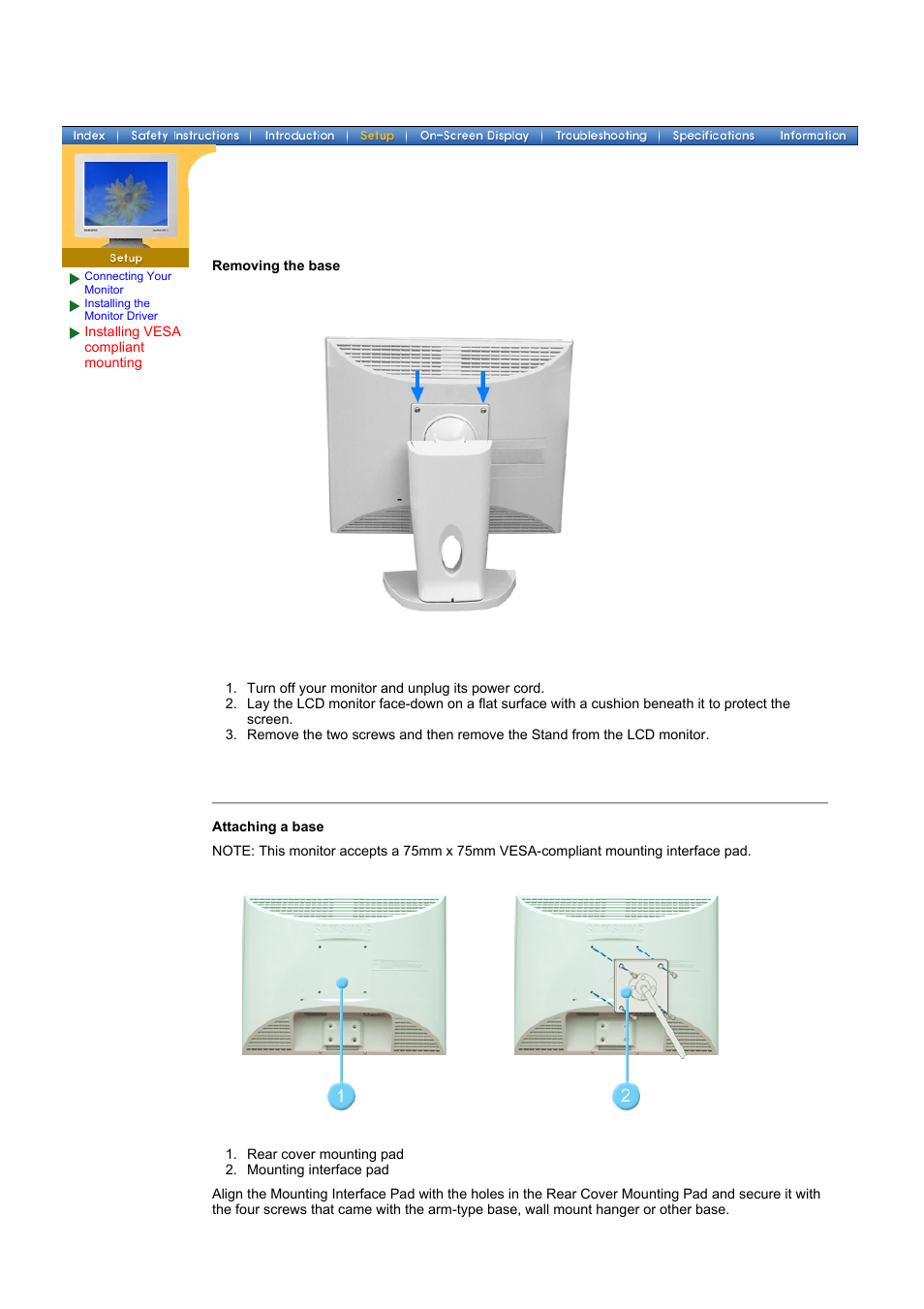 Samsung 152V User Manual | Page 30 / 81