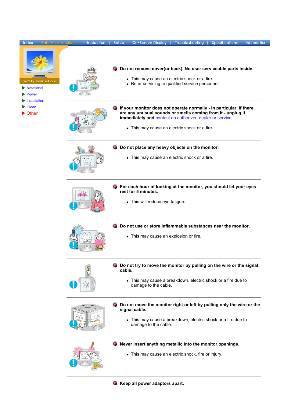 Samsung 152V User Manual | Page 7 / 81