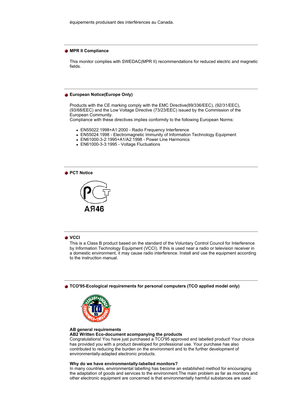 Samsung 152V User Manual | Page 74 / 81