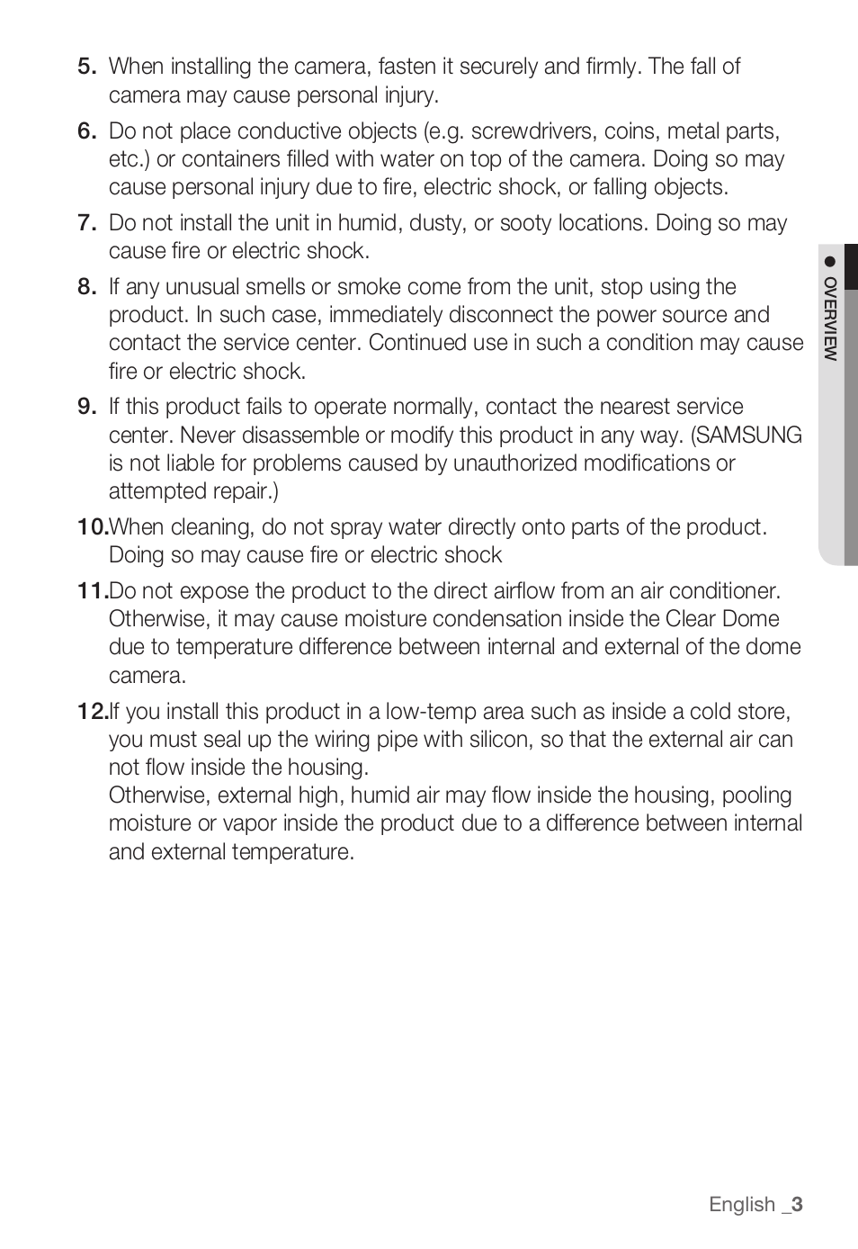 Samsung SNB-3000(P) User Manual | Page 3 / 111