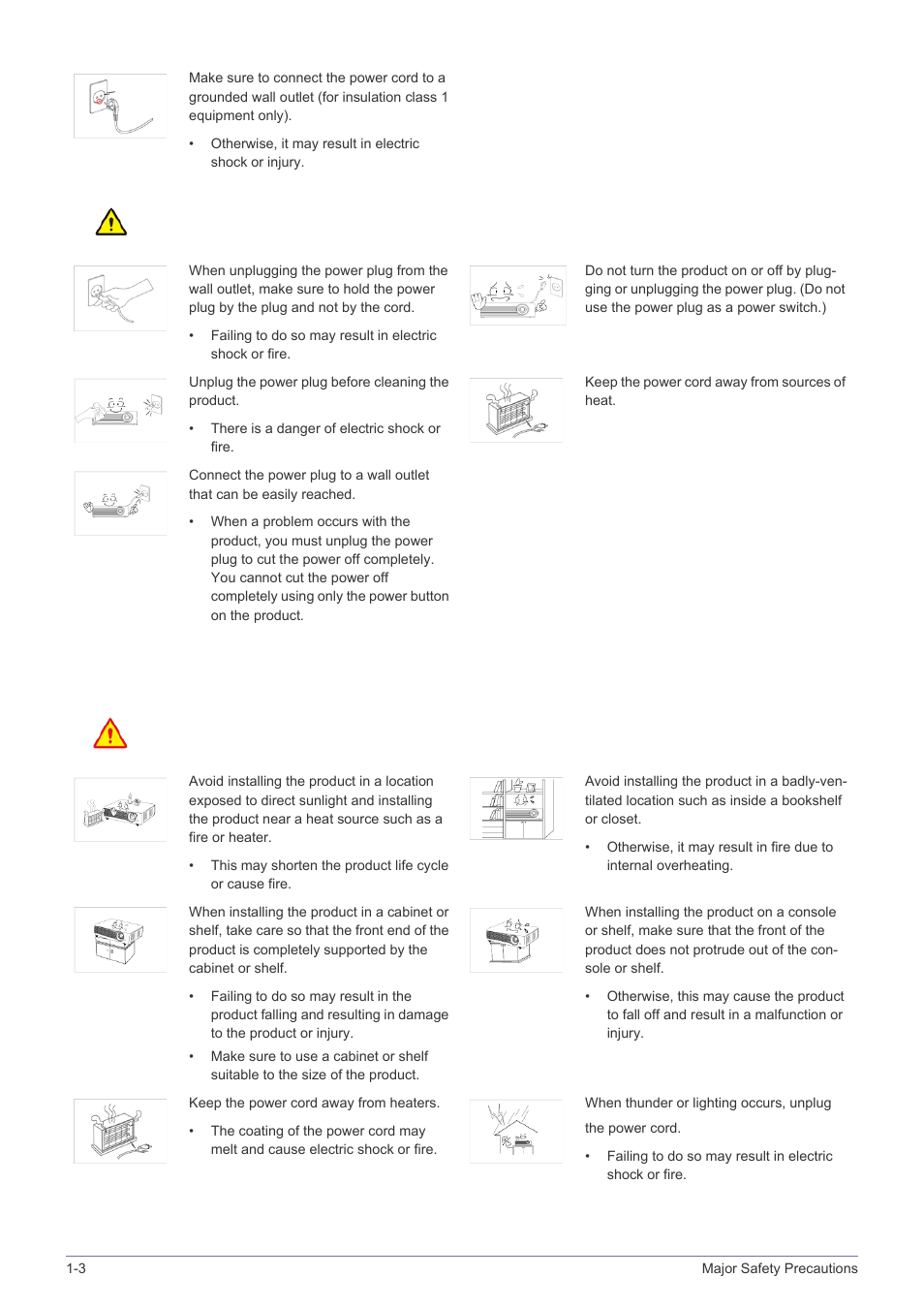 Installation related | Samsung SP-M305 User Manual | Page 7 / 89