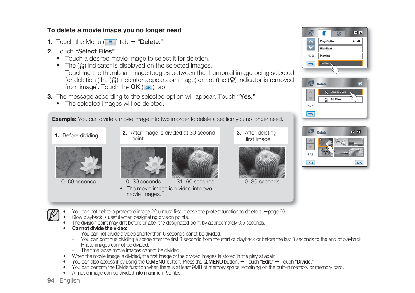 Samsung HMX-H1062SP User Manual | Page 104 / 144