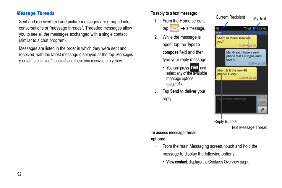 Samsung GALAXY S SGH-T989D User Manual | Page 100 / 223