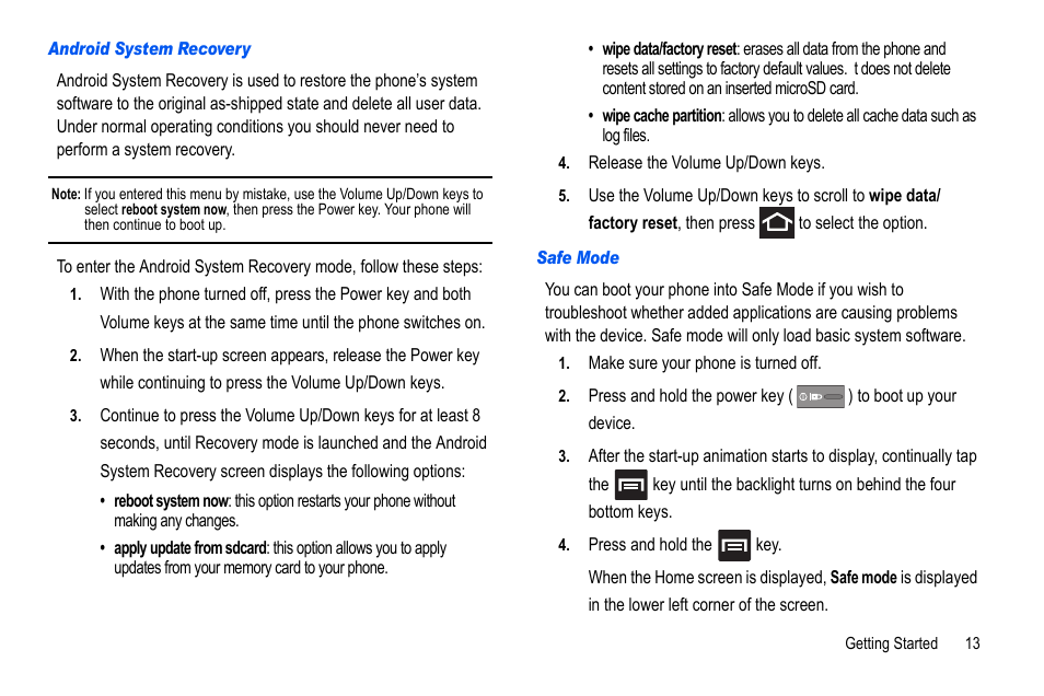 Samsung GALAXY S SGH-T989D User Manual | Page 21 / 223