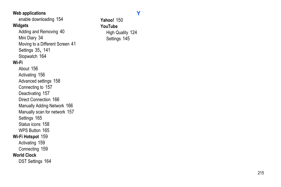 Samsung GALAXY S SGH-T989D User Manual | Page 223 / 223