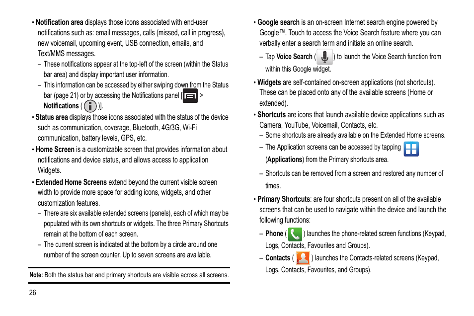 Samsung GALAXY S SGH-T989D User Manual | Page 34 / 223