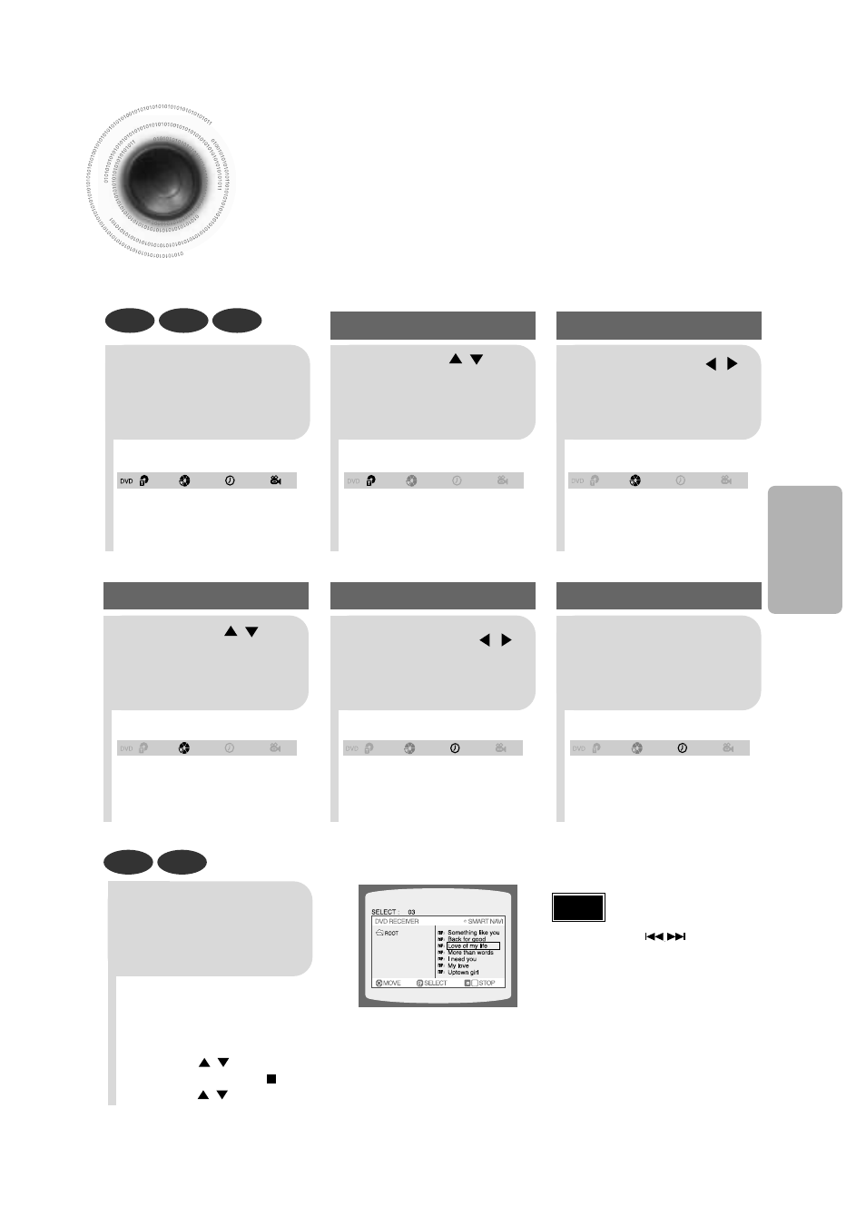 Moving directly to a scene/song, 30 moving directly to a scene/song | Samsung HT-DB650 User Manual | Page 31 / 70