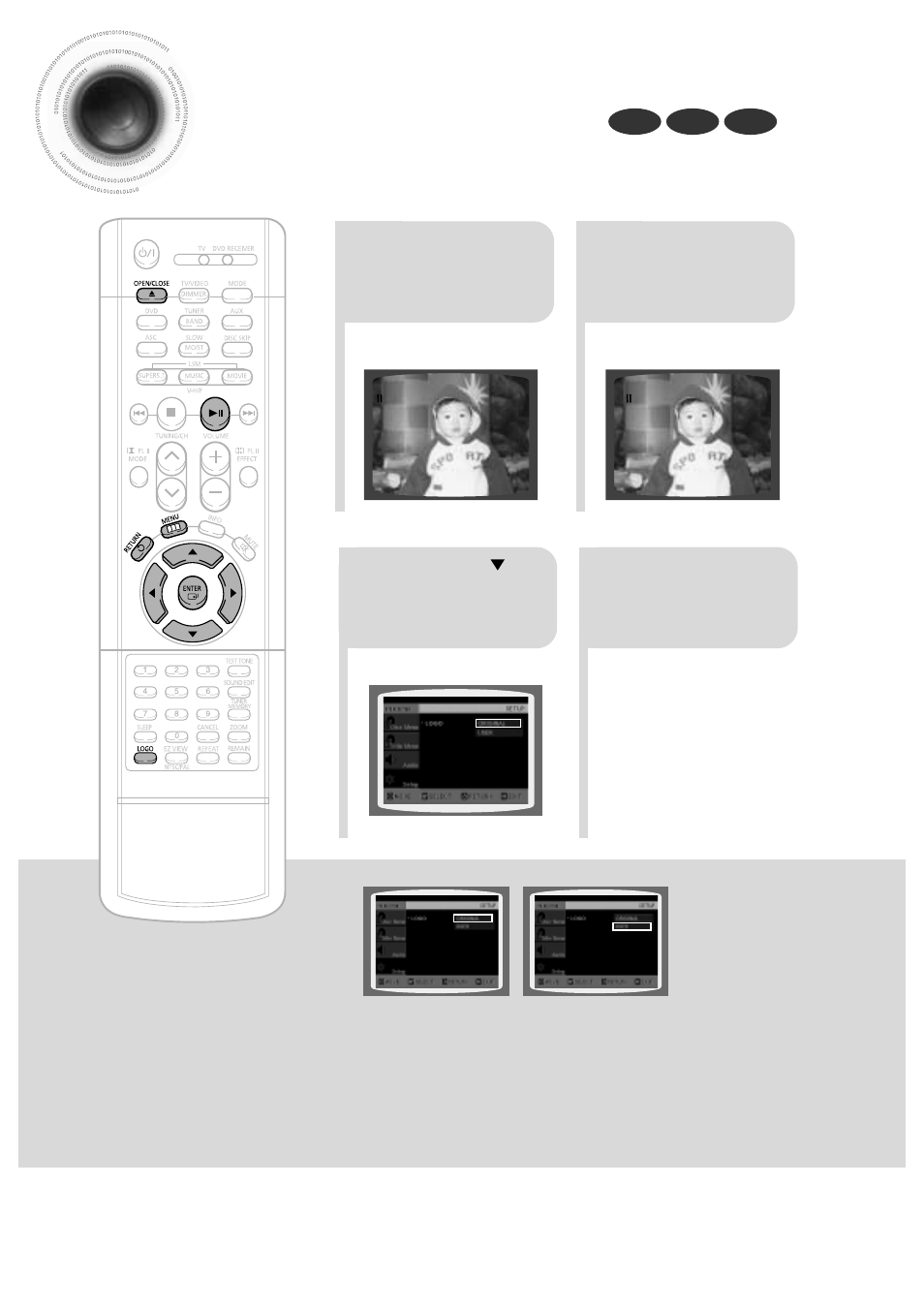 Setting the wallpaper, 41 setting the wallpaper | Samsung HT-DB650 User Manual | Page 42 / 70