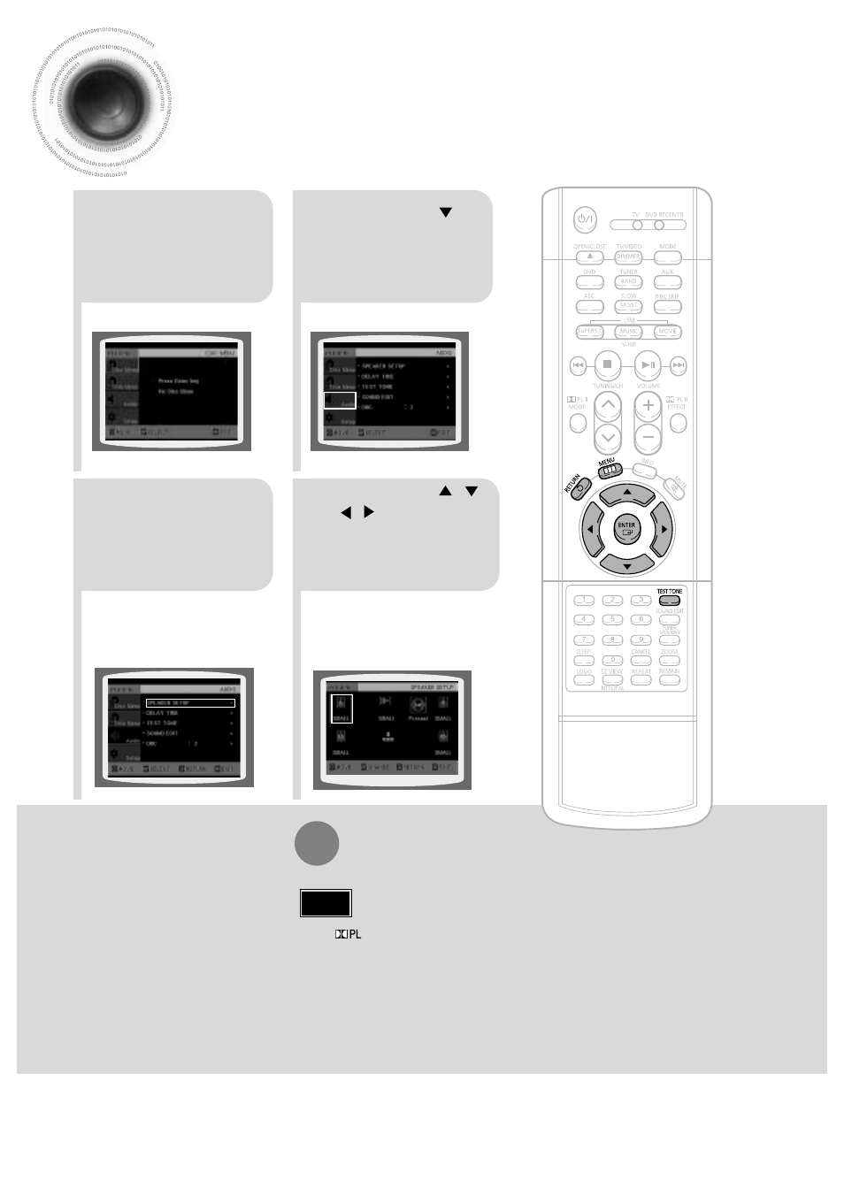 Setting the speaker mode | Samsung HT-DB650 User Manual | Page 44 / 70