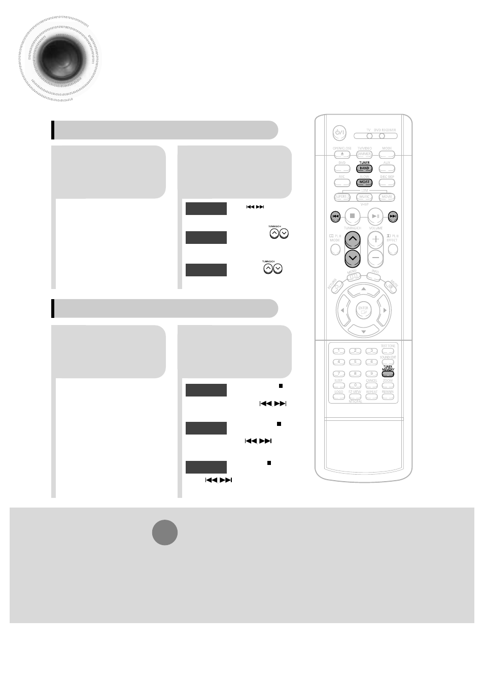 Radio operation, Listening to radio, 57 listening to radio | Samsung HT-DB650 User Manual | Page 58 / 70