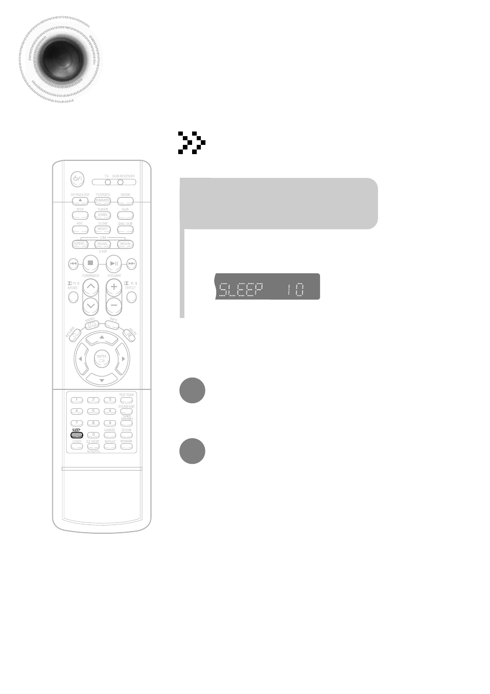 Miscellaneous, Convenient functions, 59 convenient functions | Sleep timer function, Press sleep button | Samsung HT-DB650 User Manual | Page 60 / 70