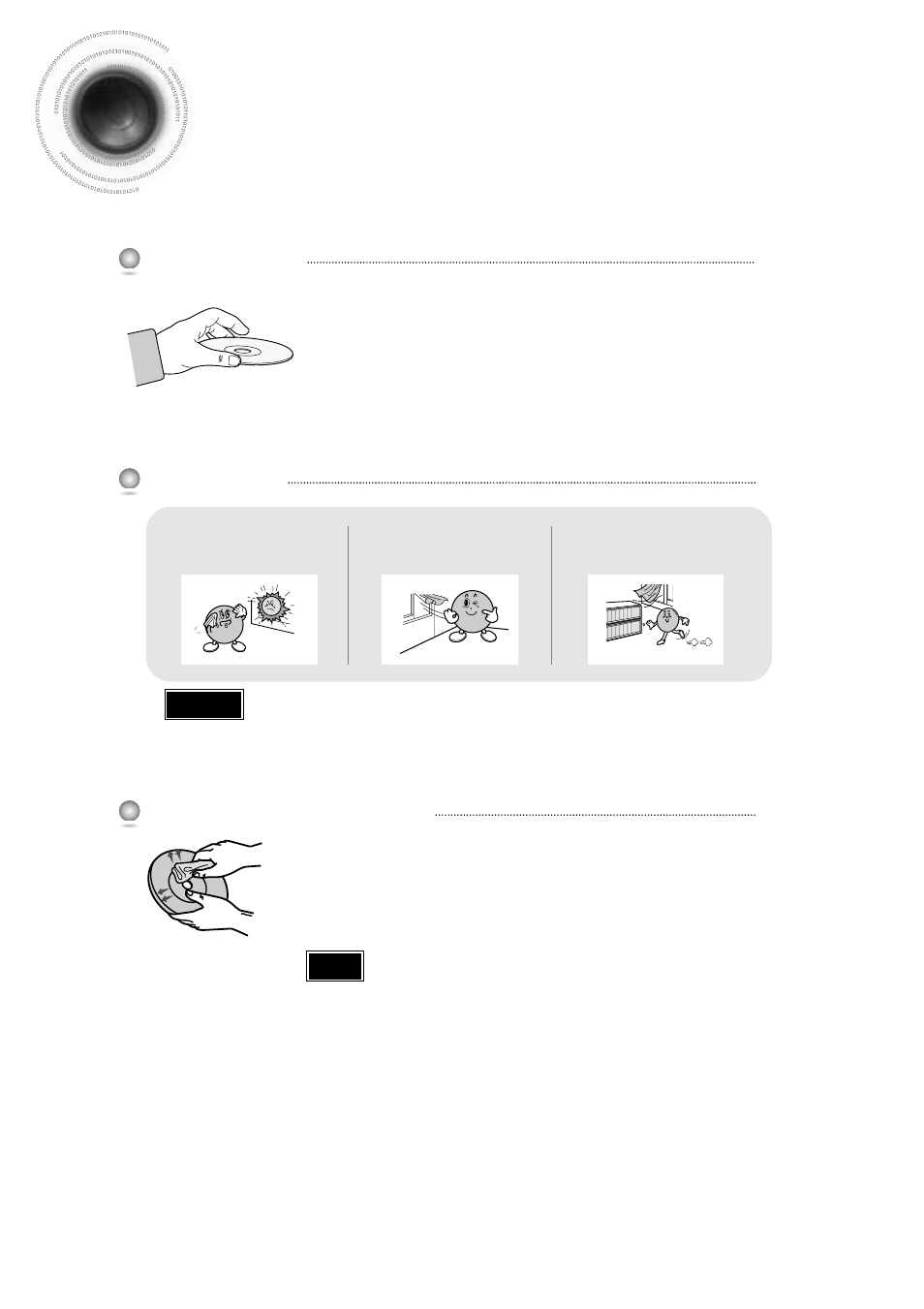 Cautions on handling and storing discs | Samsung HT-DB650 User Manual | Page 66 / 70