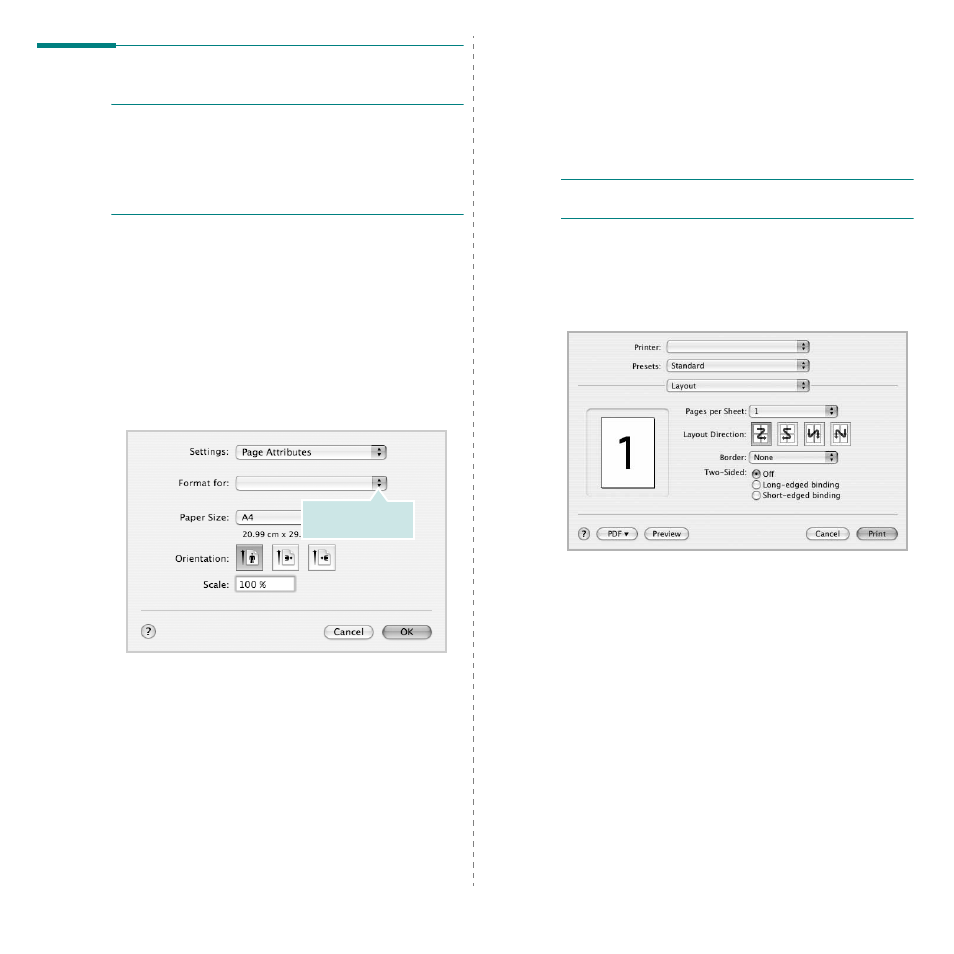 Printing, Printing a document, Changing printer settings | Printing a document changing printer settings | Samsung SCX-4521FG User Manual | Page 112 / 117