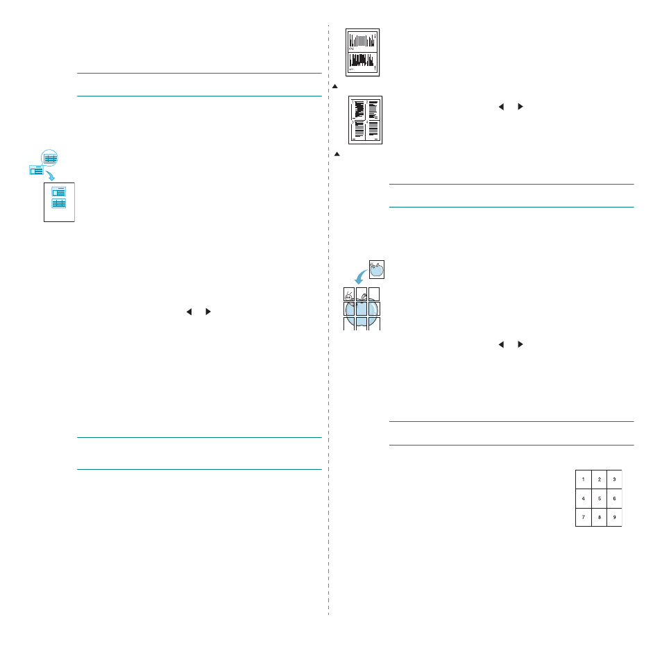 Id card copying, 2 up or 4 up copying, Poster copying | Samsung SCX-4521FG User Manual | Page 34 / 117