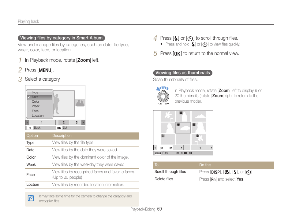 Samsung WB650 User Manual | Page 70 / 113