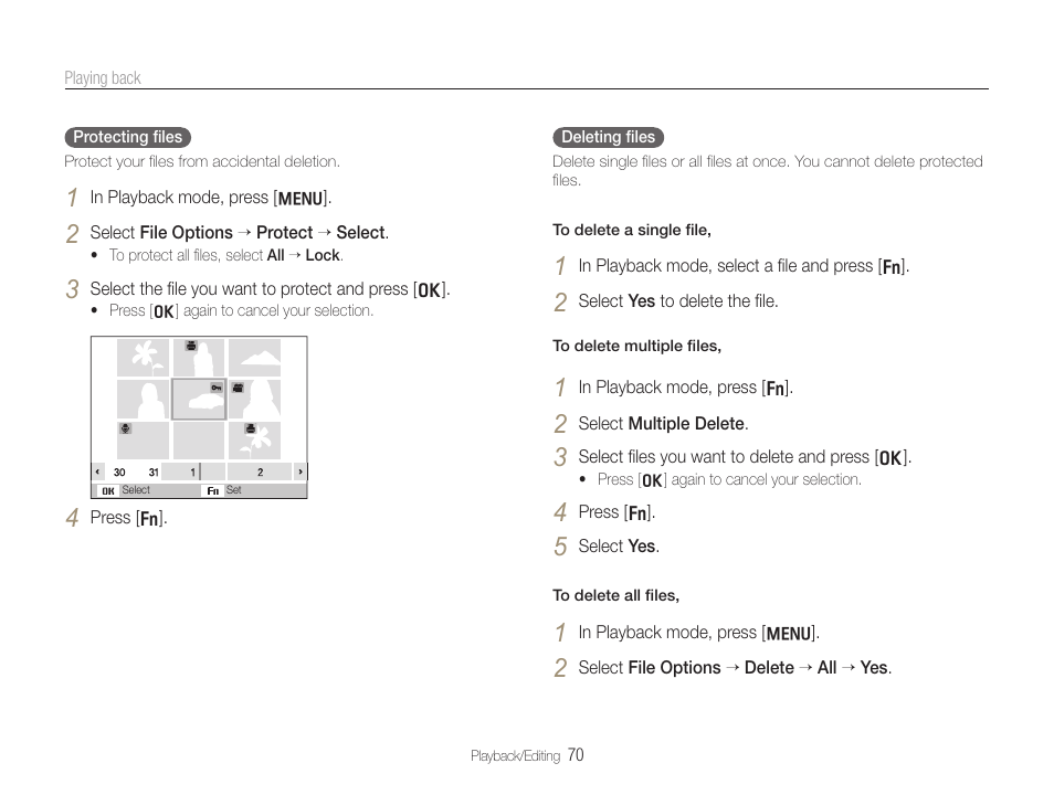 Samsung WB650 User Manual | Page 71 / 113