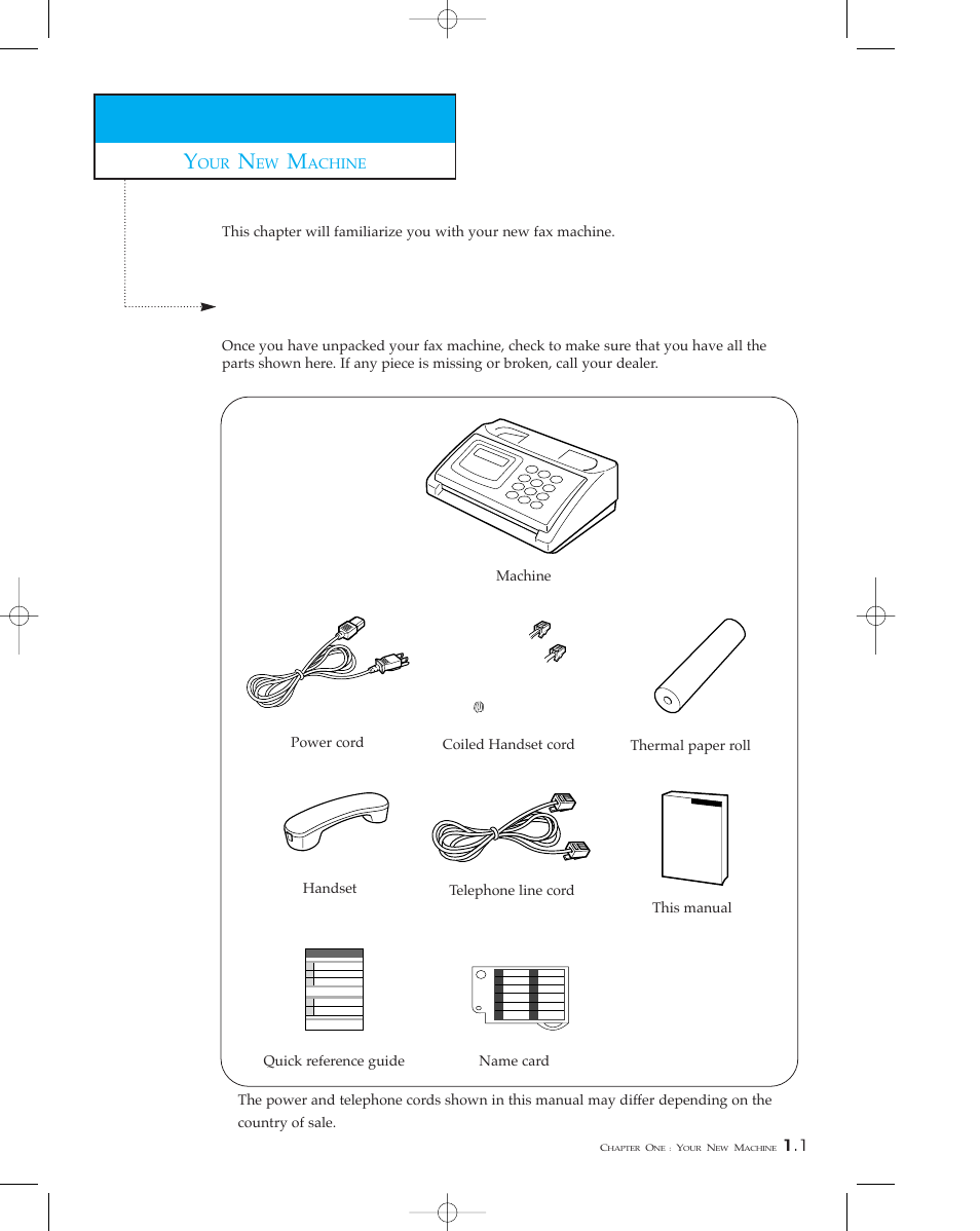 Parts | Samsung sf 150 User Manual | Page 10 / 58