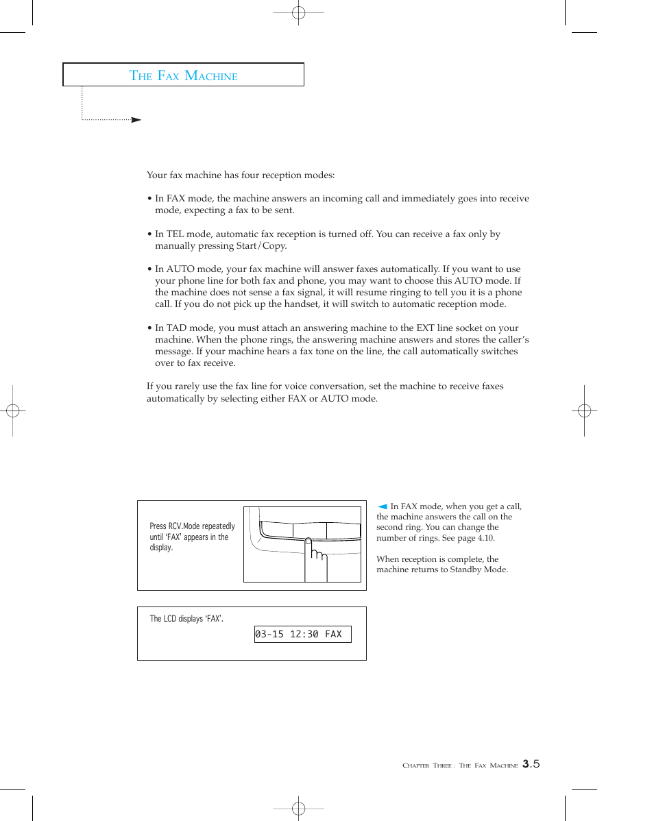 Receiving a fax | Samsung sf 150 User Manual | Page 28 / 58