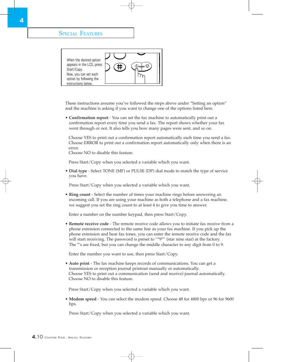 Samsung sf 150 User Manual | Page 45 / 58