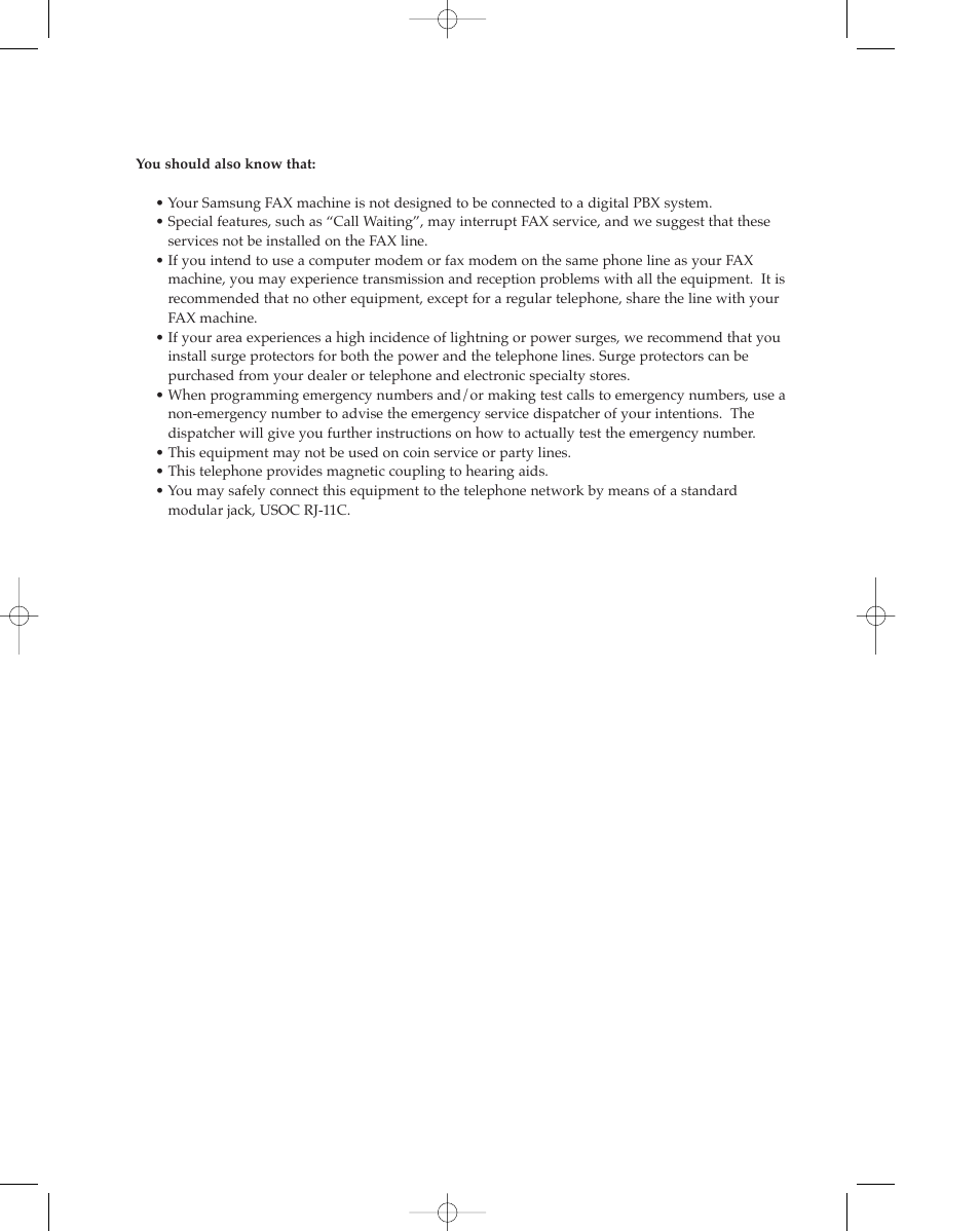 Samsung sf 150 User Manual | Page 6 / 58