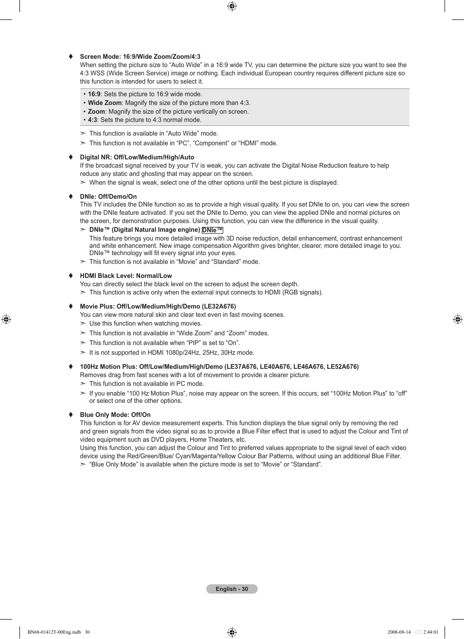 Samsung BN68-01412T-00 User Manual | Page 32 / 81