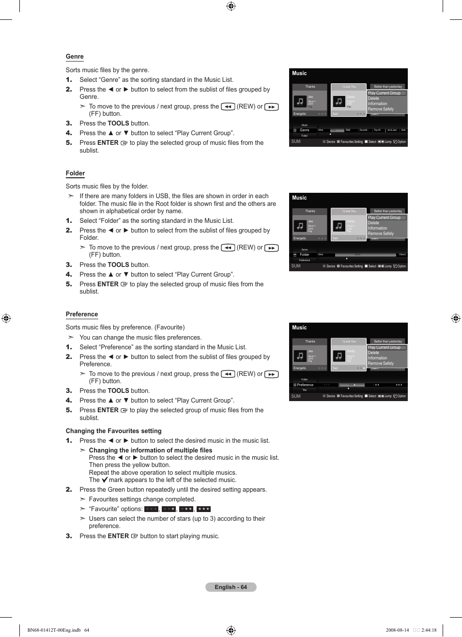 Samsung BN68-01412T-00 User Manual | Page 66 / 81