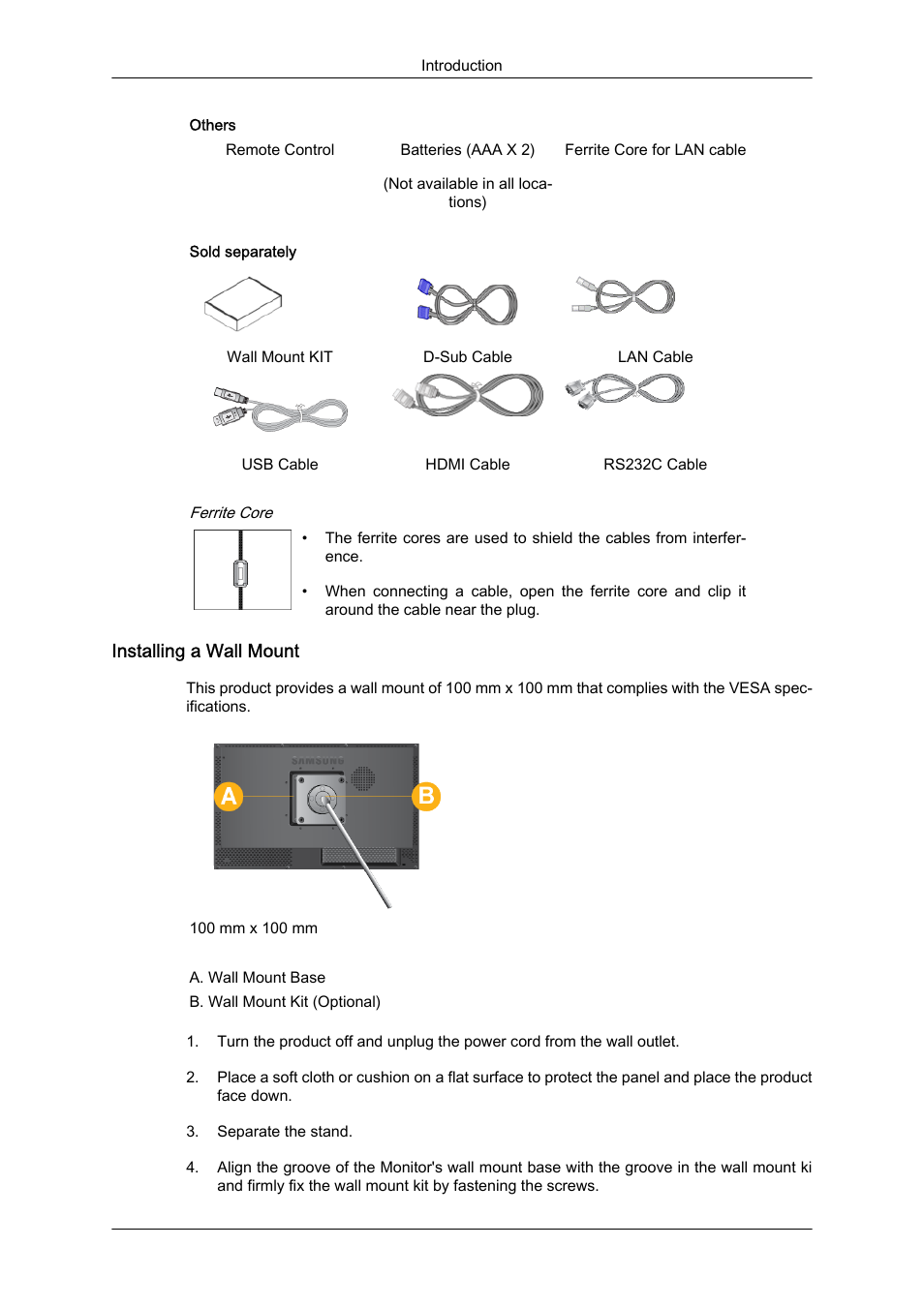 Samsung 230TSN User Manual | Page 3 / 20