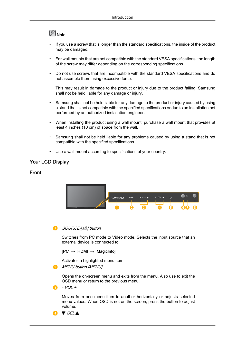 Samsung 230TSN User Manual | Page 4 / 20
