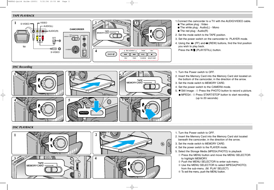 Samsung AD68-00752S User Manual | Page 2 / 2