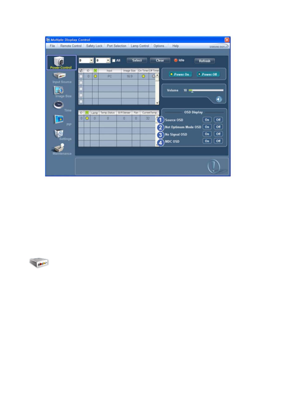 Input source | Samsung P63FP-2 User Manual | Page 45 / 117