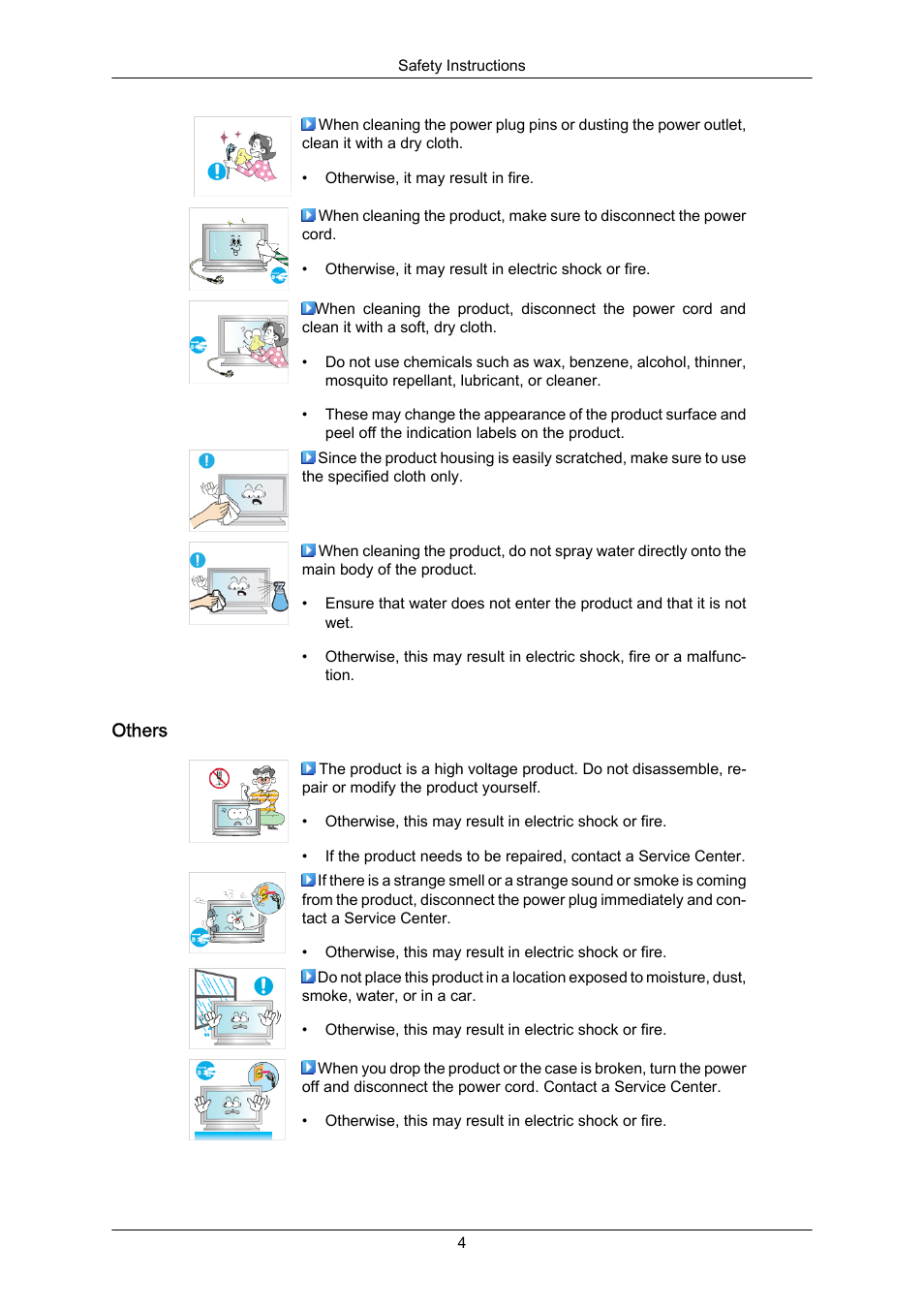 Others | Samsung P63FP-2 User Manual | Page 5 / 117