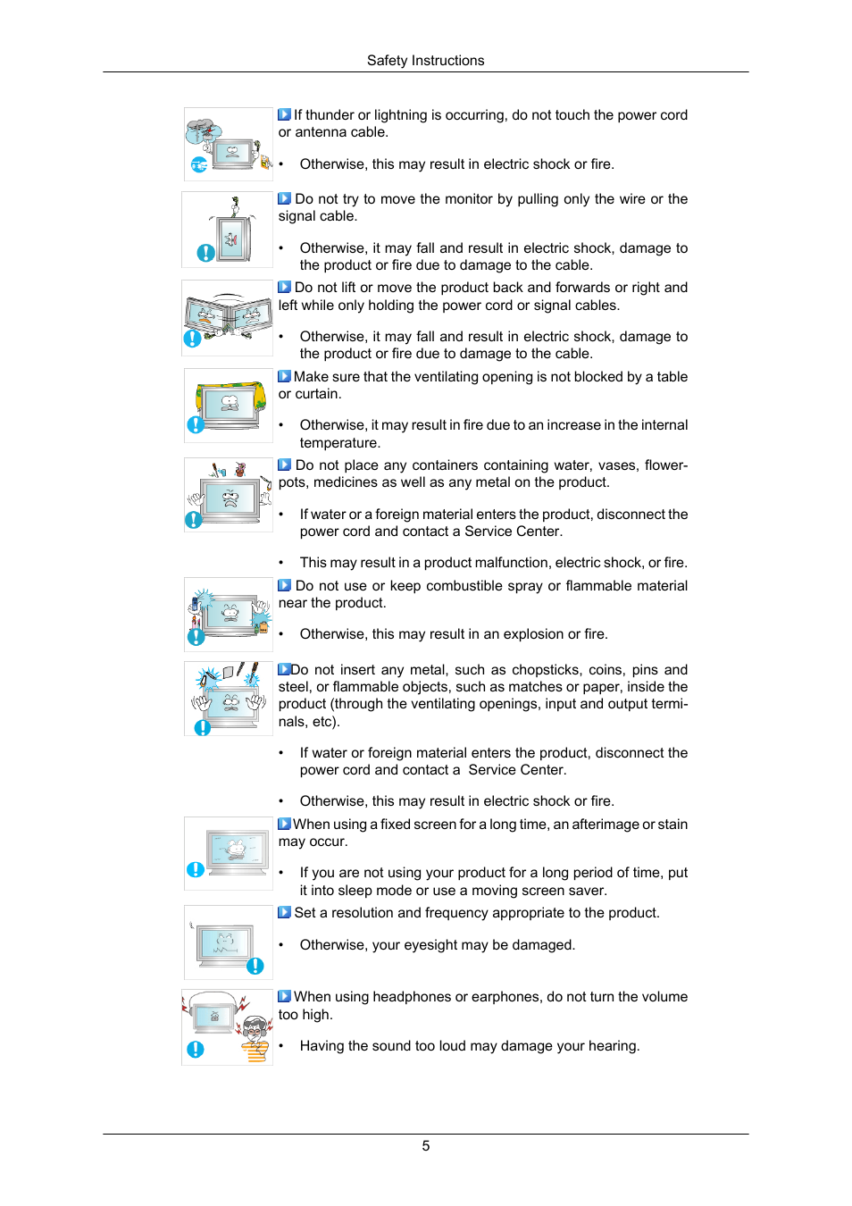 Samsung P63FP-2 User Manual | Page 6 / 117
