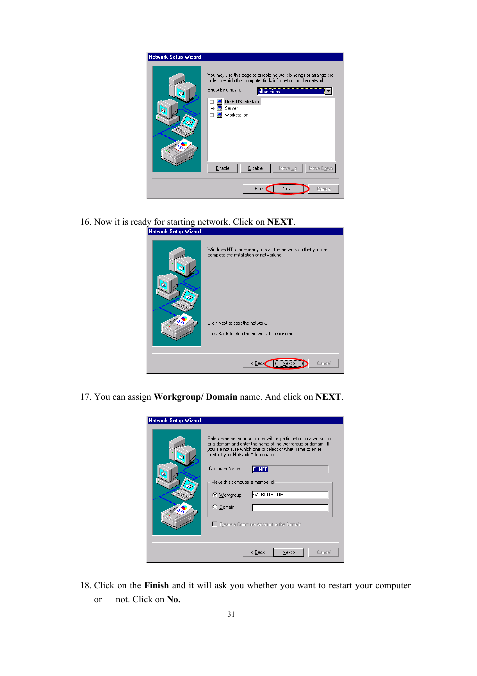 Samsung SWL-2200C User Manual | Page 31 / 82